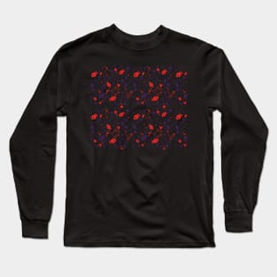 Graphic Design Pattern Long Sleeve T-Shirt